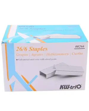 KW-triO 00266 26/6 Stapler Pins