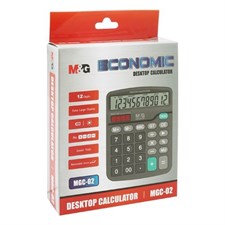 M&G ADG98766 MGC-02 Economic 12-Digits Desktop Calculator
