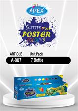 Apex A-007 Glitter Plus 6 + 1 Poster Colours