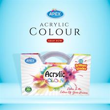 Apex A-1112 12 Acrylic Colour Set