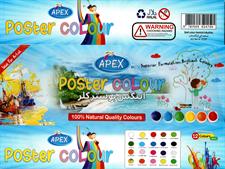 Apex A-1212P Jumbo 12 Poster Colours