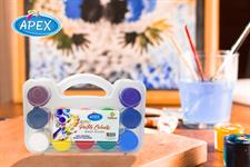 Apex A-1248PC Artist 12 Poster Colour Set
