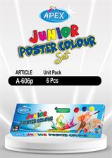 Apex A-606P Junior 6 Poster Colour Set