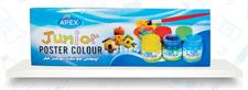 Apex A-612P Junior 12 Poster Colour Set