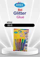 Apex GG-05 BIGI Glitter Glue 05 Colour Tubes