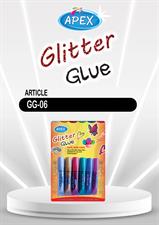 Apex GG-06 Glitter Glue 06 Colour Tubes