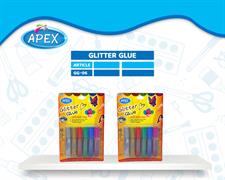 Apex GG-06 Glitter Glue 06 Colour Tubes