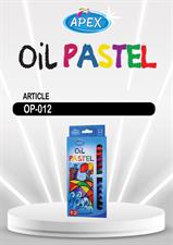 Apex OP-012 Oil Pastels 12 Colours