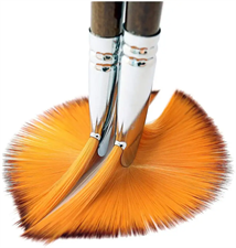 Bomeijia A0187 Artist Fan Brush 9 Pcs Set