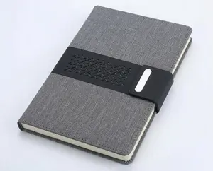 Boss 18-67 B5 Office Notebook with Magnetic Flap Lock Closure - 232 Pages