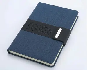 Boss 18-67 B5 Office Notebook with Magnetic Flap Lock Closure - 232 Pages
