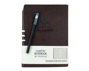 Boss 3725 A5 Planner Leather Office Notebook - 200 Pages