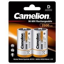 Camelion Re-Chargeable 2500 mAh D-Size Battery (Cell BP2)