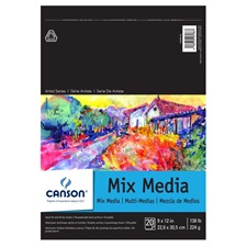 Canson "C" à grain Art Book Mix Media Spiral Sketch Book