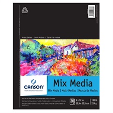 Canson "C" à grain Art Book Mix Media Spiral Sketch Book
