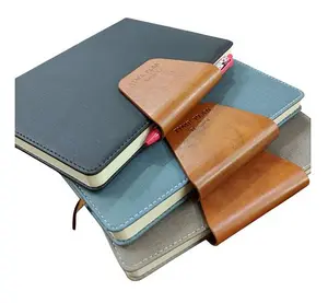 Boss 25-71 A5 Office Notebook with Magnetic Flap Lock Closure - 200 Pages