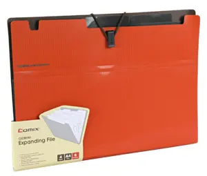 Comix A7625 Gemini A4 6 Pockets Expanding File