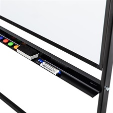 Deli E7883 Focus 2-Sided Magnetic Whiteboard 5×3 Feet with Stand