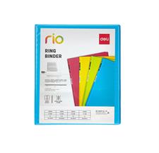 Deli EB10100 Rio 1.5-Inch A4 2D-Ring View Binder File