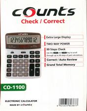 Counts CO-1100 12-Digits Desktop Calculator