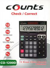 Counts CO-1200D 12-Digits Desktop Calculator