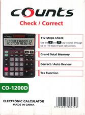 Counts CO-1200D 12-Digits Desktop Calculator
