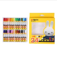 M&G MF-9013-1 Miffy Series Hexagon Oil Pastels 24 Colours