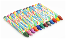 Deer 1-2-018 Hippo Wax Crayons 12 Colours