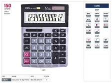 Deli E1671 12-Digits Desktop Calculator