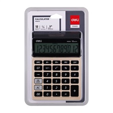 Deli EM00951 12-Digits Desktop Calculator