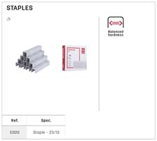 Deli E0013 23/13 Stapler Pins