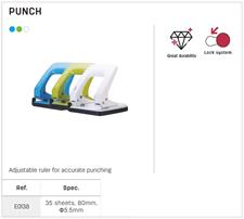 Deli E0138 35 Pages Metal 2-Hole Punch Machine