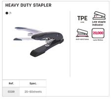 Deli E0391 60 Pages Heavy Duty Stapler