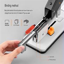Deli E0393 210 Pages Heavy Duty Stapler