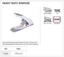Deli E0486 120 Pages Heavy Duty Stapler