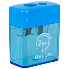 Deli E0526 2-Holes Pencil Sharpener