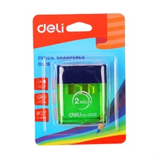 Deli E0526 2-Holes Pencil Sharpener