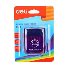 Deli E0526 2-Holes Pencil Sharpener