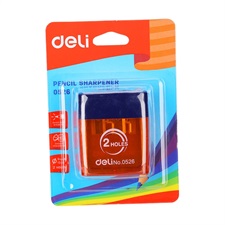 Deli E0526 2-Holes Pencil Sharpener