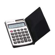 Deli E1120 08-Digit Portable Calculator