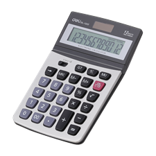 Deli E1222 12-Digits Desktop Calculator