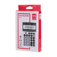 Deli E1222 12-Digits Desktop Calculator