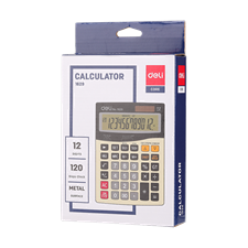 Deli E1629 12-Digits Desktop Calculator