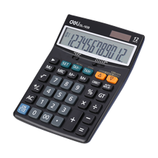 Deli E1630 12-Digits Desktop Calculator