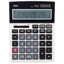 Deli E1672C 14-Digit Desktop Calculator