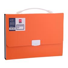 Deli E38126 A4 13 Pockets Expanding File Buckled with Handle