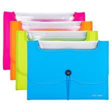 Deli E38127 A4 7 Pockets Expanding File