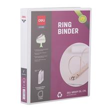 Deli E38796A Extend Plus 1-Inch A4 2D-Ring View Binder File