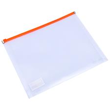 Deli E38975 A4 Transparent Plastic Zip Bag