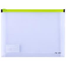 Deli E38976 A5 Transparent Plastic Zip Bag